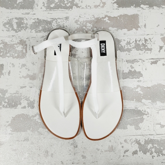 New DKNY Women's Ava Ankle-Strap Thong Sandals D654 - Picture 11 of 12